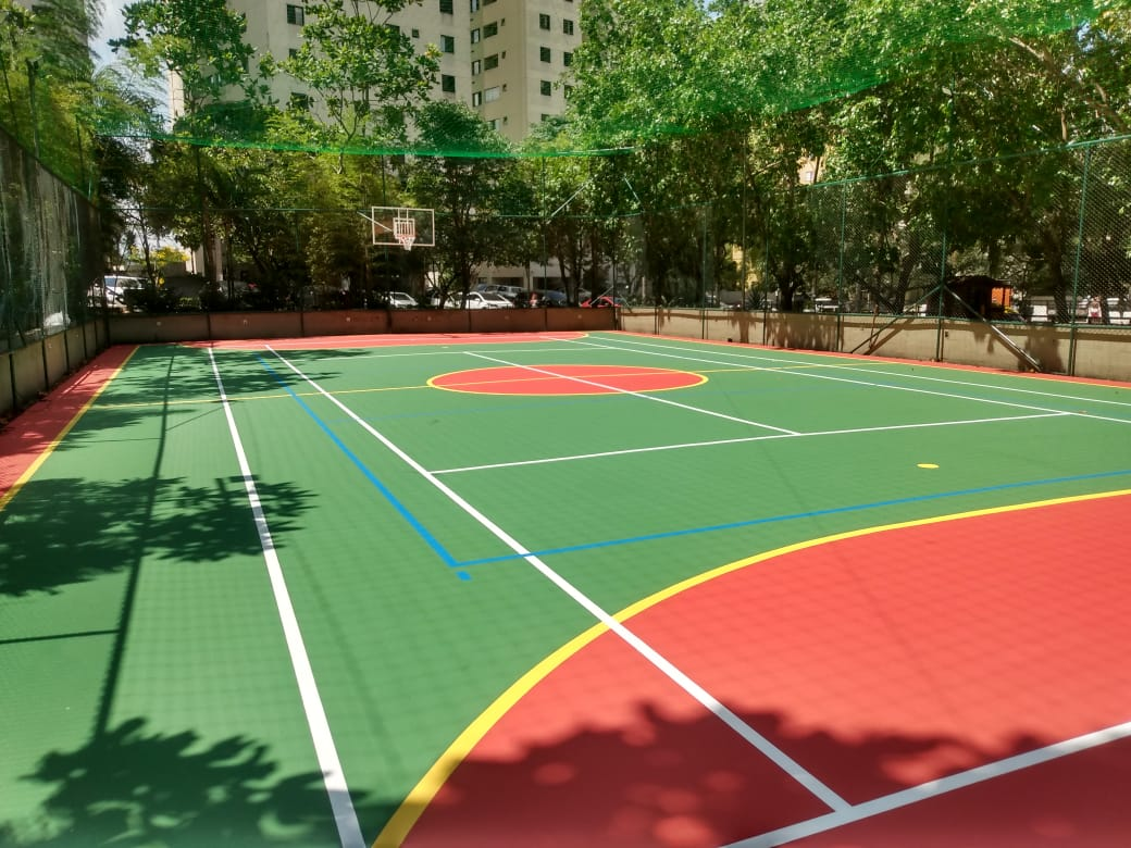 Quadra Construída Polyesportiva 3